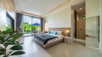 Luxury Villa, 4 Bedrooms, Private Pool | Egyptian cotton sheets, premium bedding, in-room safe
