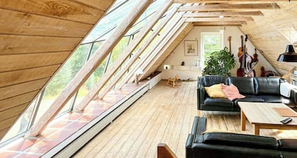 Künstlerhaus in erster Reihe am Smålandshavet