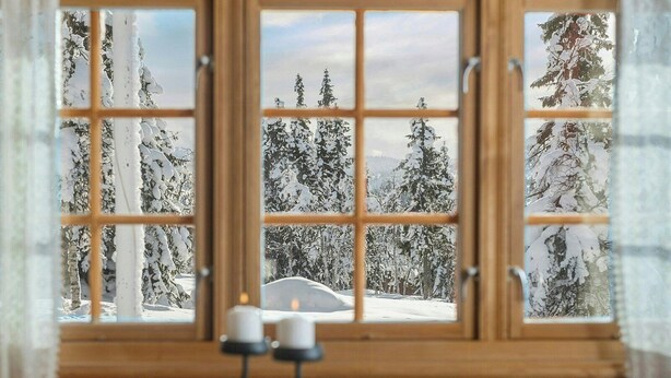 Dining - Cottage with sauna near ski trails in Sjusjøen (Sjusjøen)