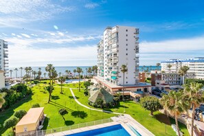 Pool - Cubo's Estudio Vista Mar / Communal pool / near beach / golf / air conditioning (Benalmádena)