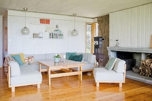 Interior - Seaside cabin with views in Vestfold (Nykirke)