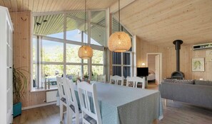 Dining - Holiday home near Mini-Mallorca in Øster Hurup (Hadsund)
