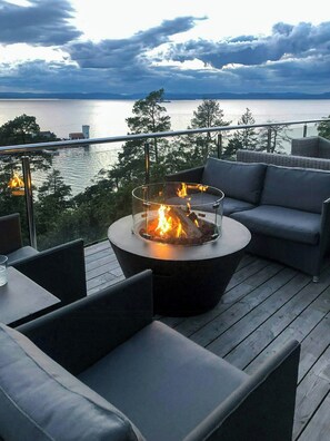 Property grounds - House with gym and sea path on Jeløya (MOSS)