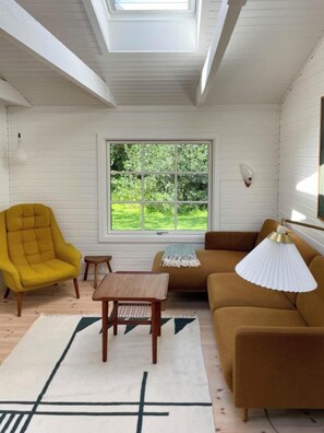 Fernseher, Kamin