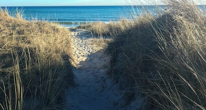 House 100 meters from the sea in Beddingestrand