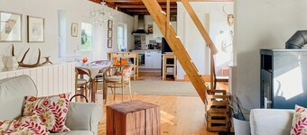 Hytte midt i Mecklenburgs natur