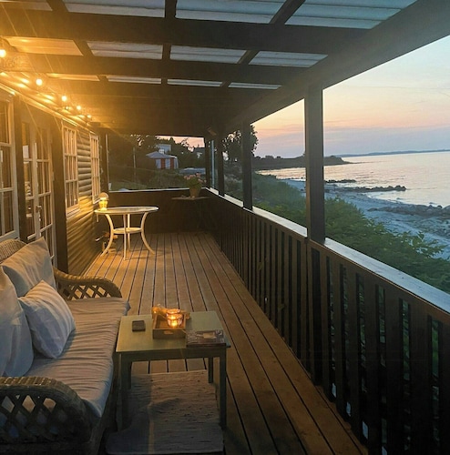 Breathtaking sea view at Dinestrup Beach