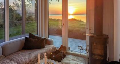 Holiday home with fjord views at Tuse Næs