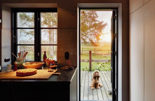 Light-filled natural retreat near the Baltic Sea