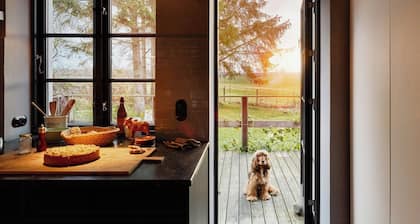 Light-filled natural retreat near the Baltic Sea