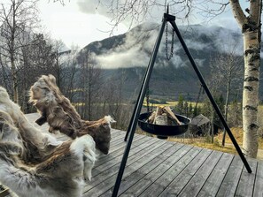 Property grounds - Timber cabin with ski-in access at Solheisen (Hemsdal)