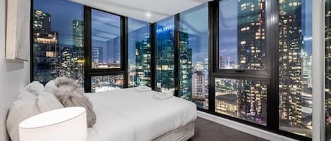 Deluxe Apartment, Balcony, City View | Iron/ironing board, free WiFi