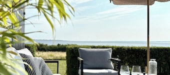 Villa sulla spiaggia con vista sull'arcipelago di Sydfyn