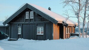 Exterior - Modern family cabin with views of Spåtind (Etnedal)