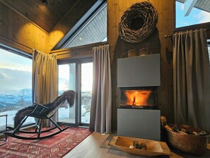 Interior - Mountain cabin with panoramic views and sauna (Oppdal)
