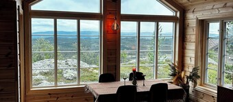 Mountain cabin with panoramic views in Valdres