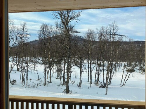 Mountain house with views of Hamrafjället