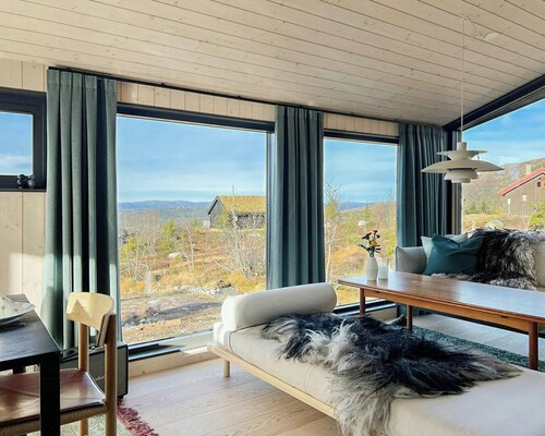 Stilvolle Berghütte im Hallingdalen