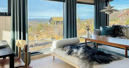 Stilvolle Berghütte im Hallingdalen