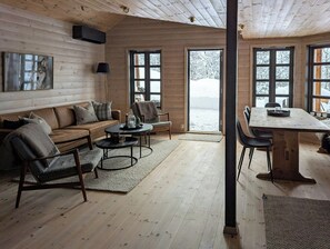 Fernseher, Kamin