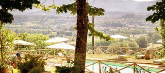 Stone villa with panoramic pool