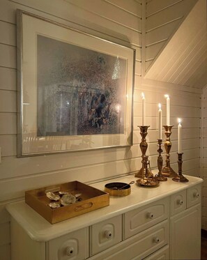 Interior - Cosy cabin on jetty in Lofoten (Skrova)
