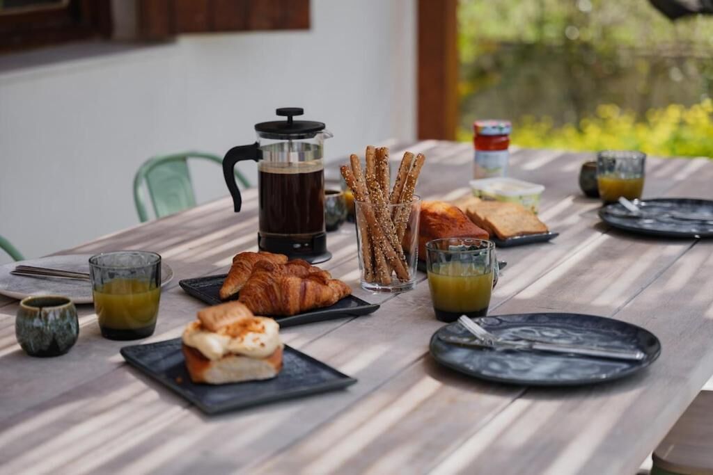 Casa, 3 habitaciones, patio, vista al mar | Restaurante al aire libre