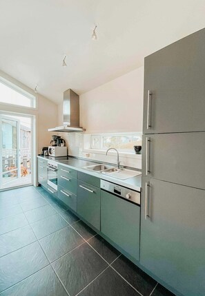 Private kitchen - Charming cabin overlooking Vegglifjell (Veggli)