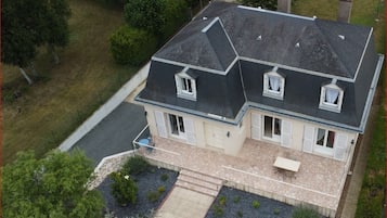 Uitzicht vanuit accommodatie