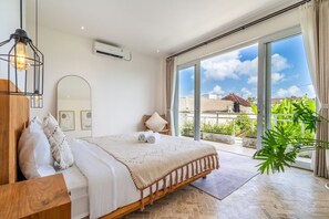 Vila Deluks, 3 kamar tidur, kolam renang pribadi | Pemandangan dari kamar