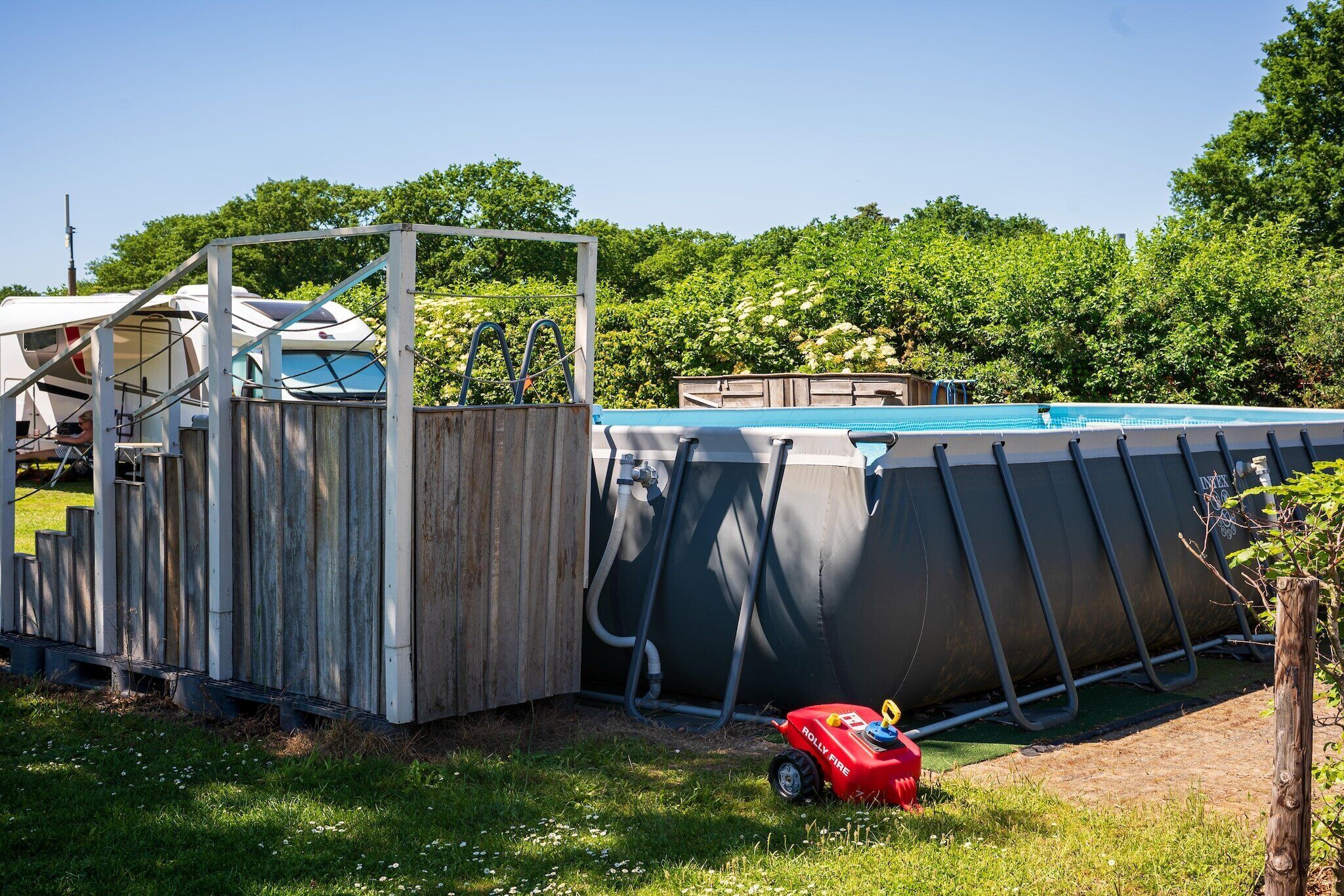 Schwimmbad des Ferienhauses