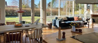 Natural light and short walk to water in home
