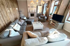 Smart TV, fireplace - Apartment Fehmarn-Burgtiefe (Fehmarn - Sahrensdorf)