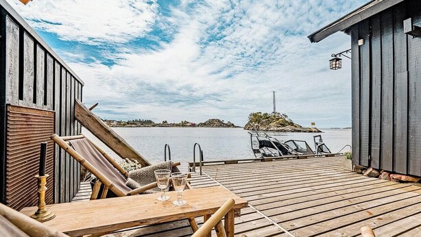 Terrace/patio - Enjoy a getaway in the Southern archipelago (Søgne)