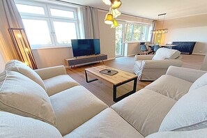 Living area - Stilvolle Ferienwohnung auf Fehmarn (Fehmarn - Sahrensdorf)