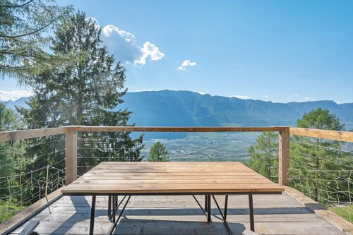 Room “Rienznerhof Weinberg No. 2” with Mountain View, Shared Terrace, Garden