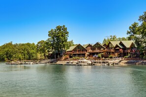 Exterior - Game Room, Dock & More! Panoramic Lakefront Oasis (Six Mile)