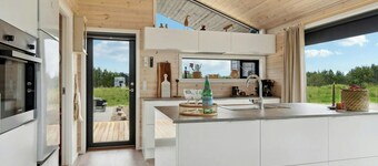 Feriehus med villmarksbad nær Ålbæk og Skagen