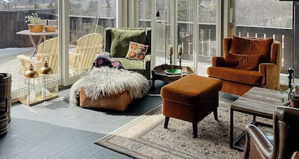 Panoramic apartment in the heart of Beitostølen