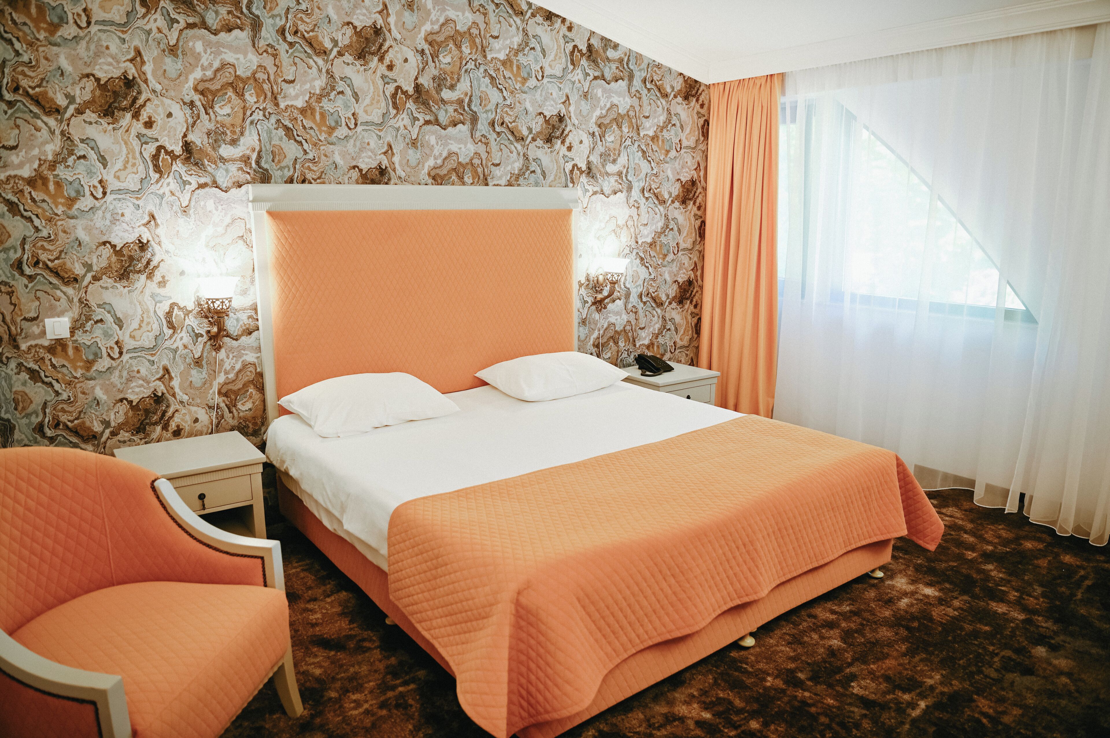 Deluxe Double Room, 1 King Bed, Garden View | Premium bedding, memory foam beds, desk