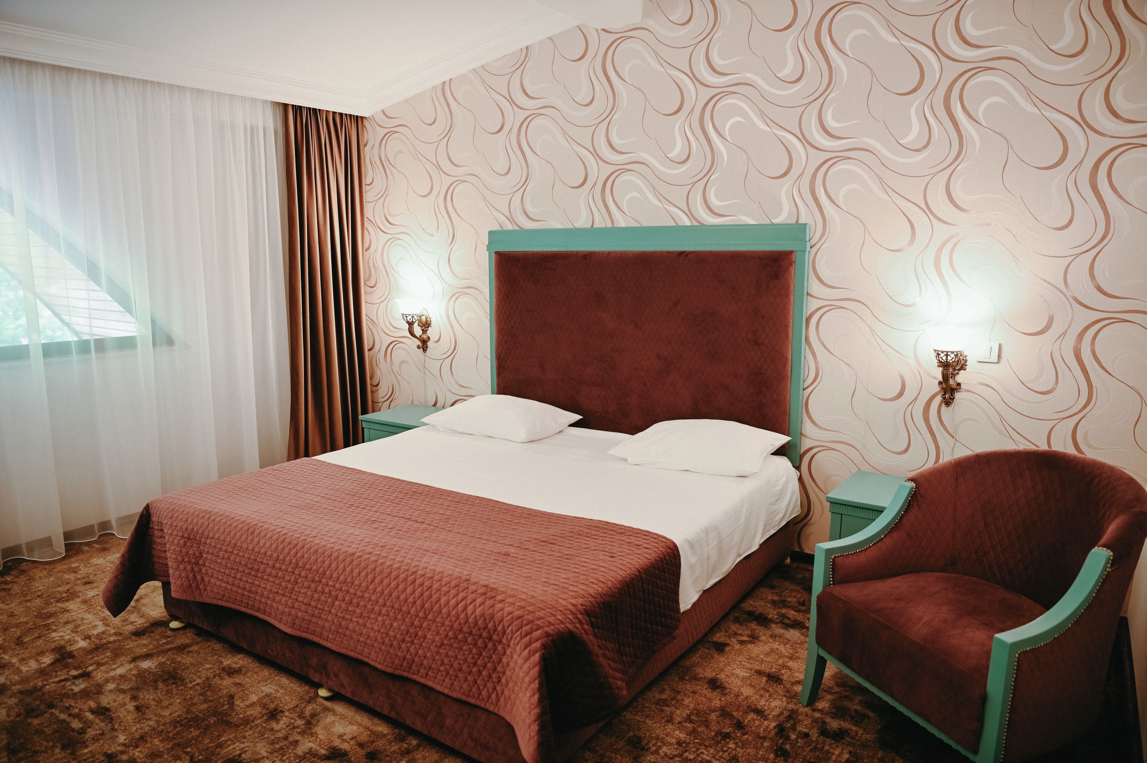 Deluxe Double Room, 1 King Bed, Garden View | Premium bedding, memory foam beds, desk