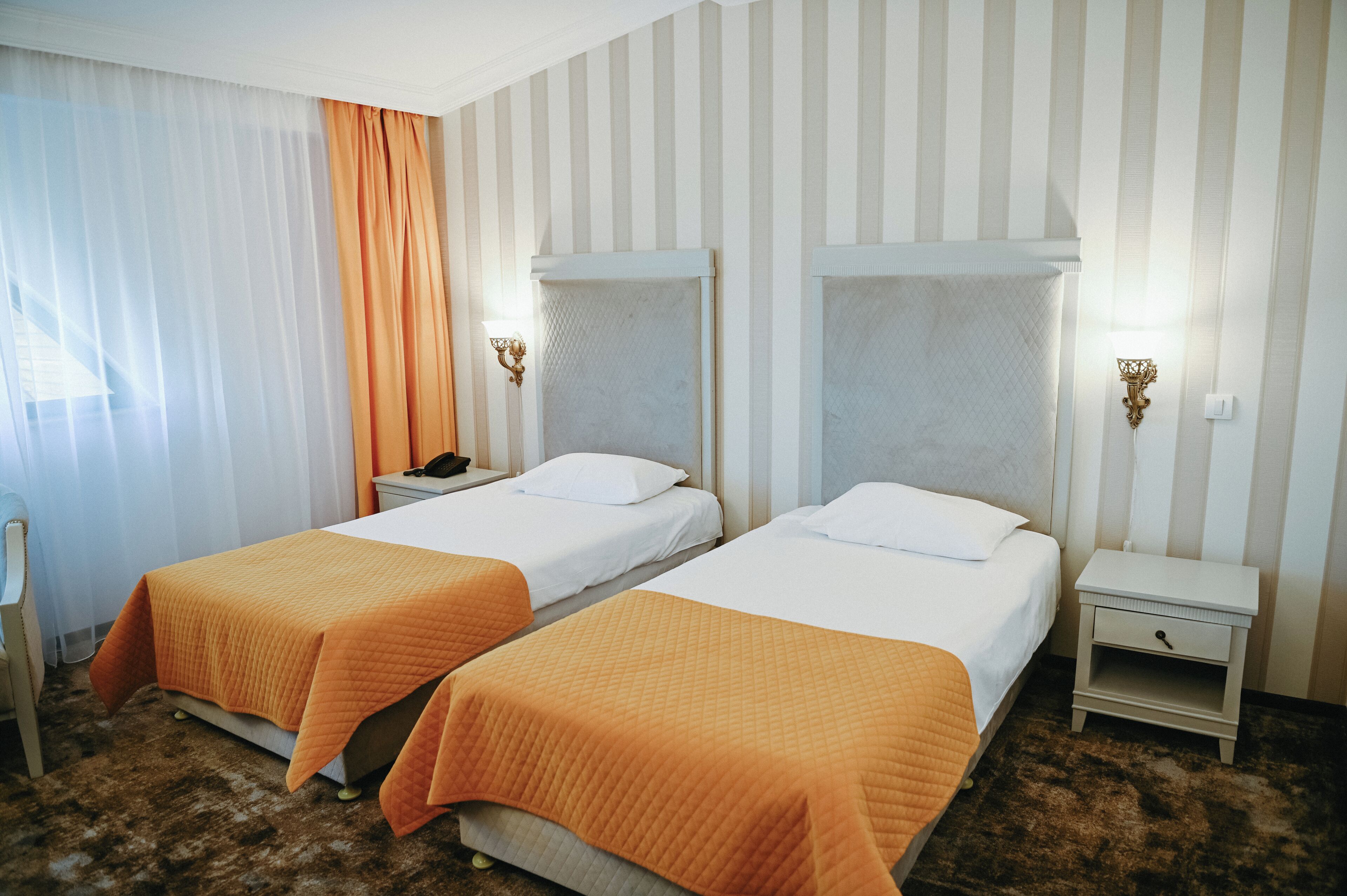 Deluxe Twin Room, 2 Twin Beds | Premium bedding, memory foam beds, desk