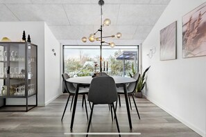 Dining - Summer house with view and terrace in Slettestrand (Fjerritslev)