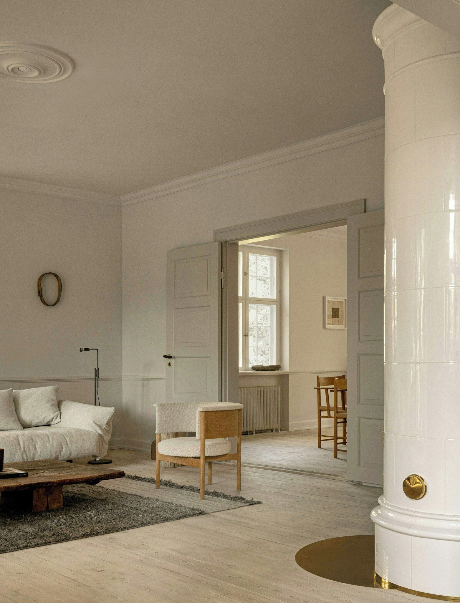 Tv och eldstad