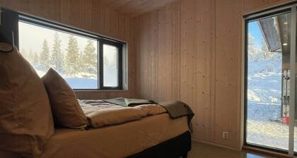 Chalet écologique avec vue panoramique sur Savalen