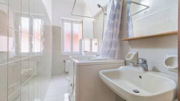 Shower, hair dryer, bidet