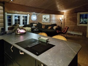 Interior - Mountain Cabin with Stunning Views, Sauna & Lake (Eggedal)