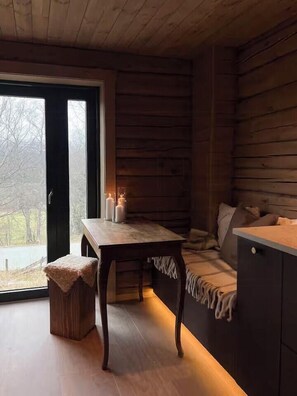 Interior - Timber cabin by the ski slopes in Oppdal (Oppdal)