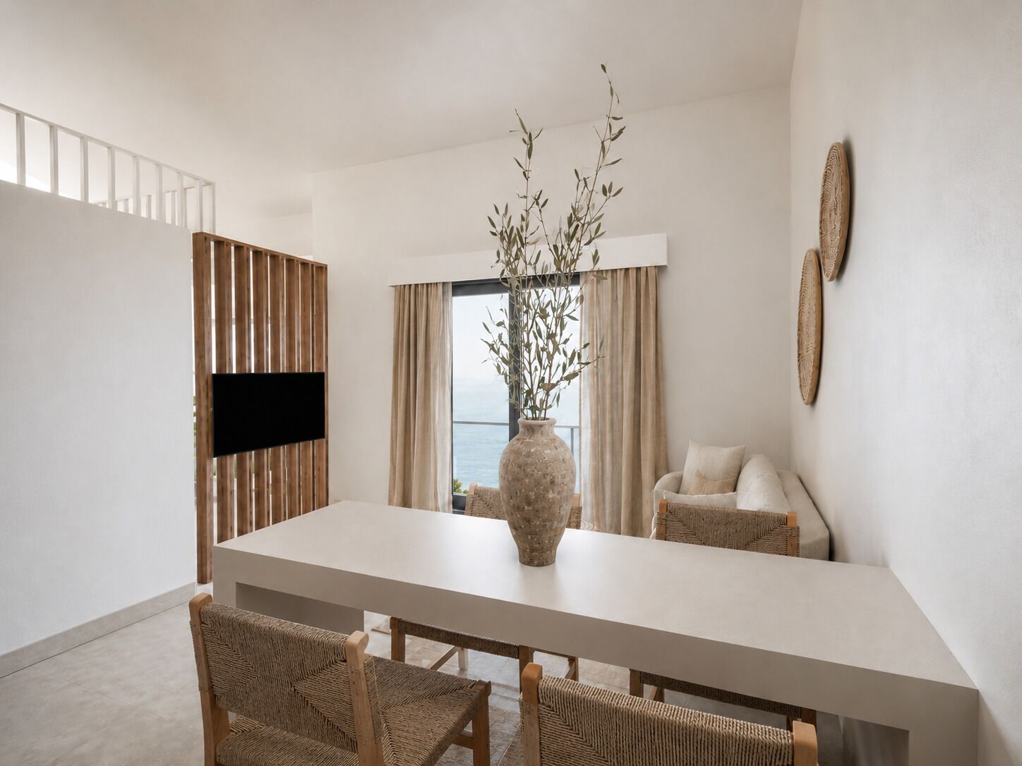 Superior Suite, Balcony, Sea View | Interior