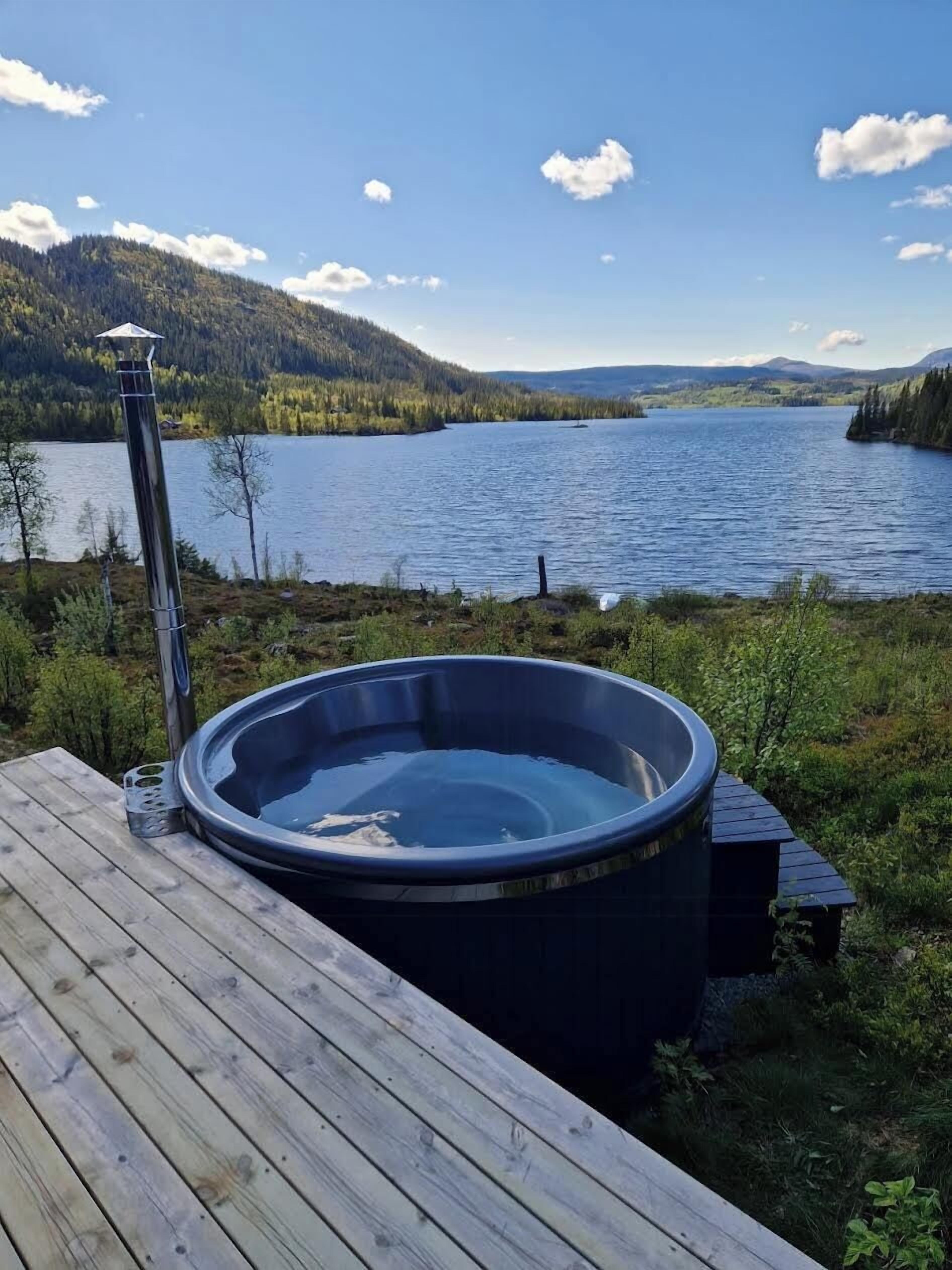 Baignoire à remous extérieure
